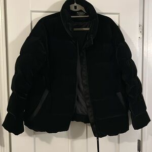 Athleta Black Puffer Jacket